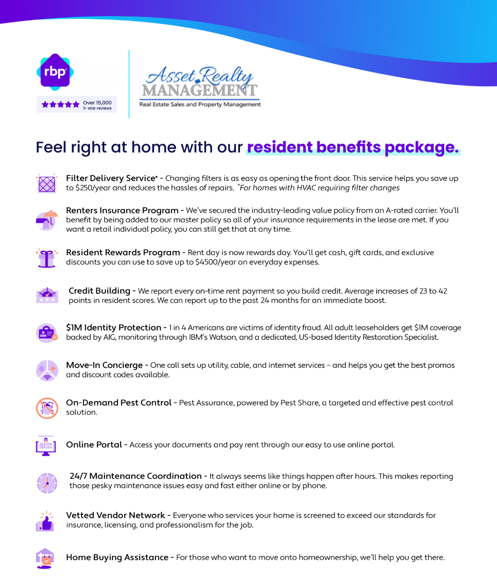 Resident Benefits Package